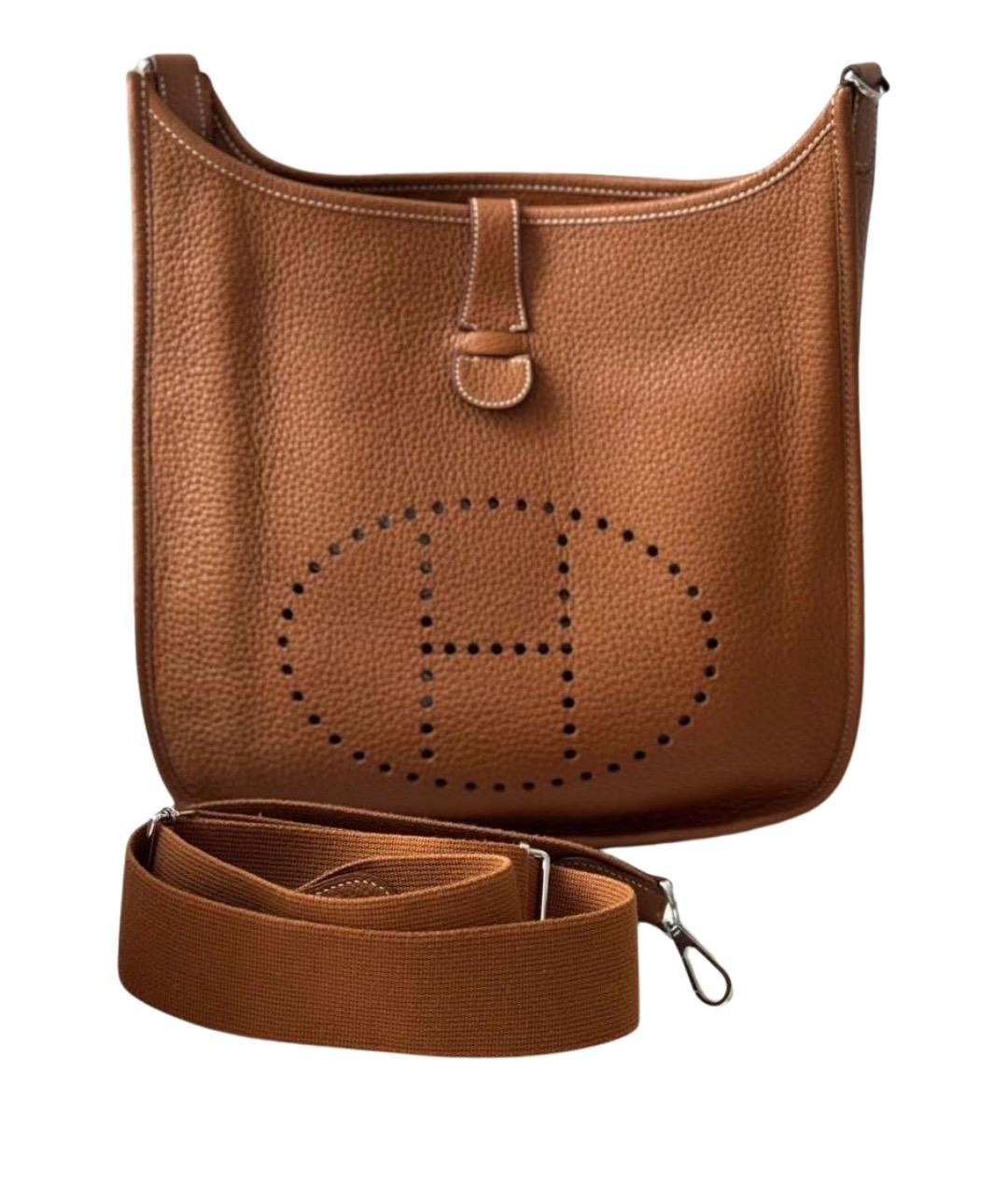 HERMES Кожаная сумка через плечо, фото 1