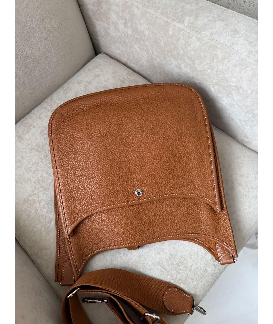 HERMES Кожаная сумка через плечо, фото 6