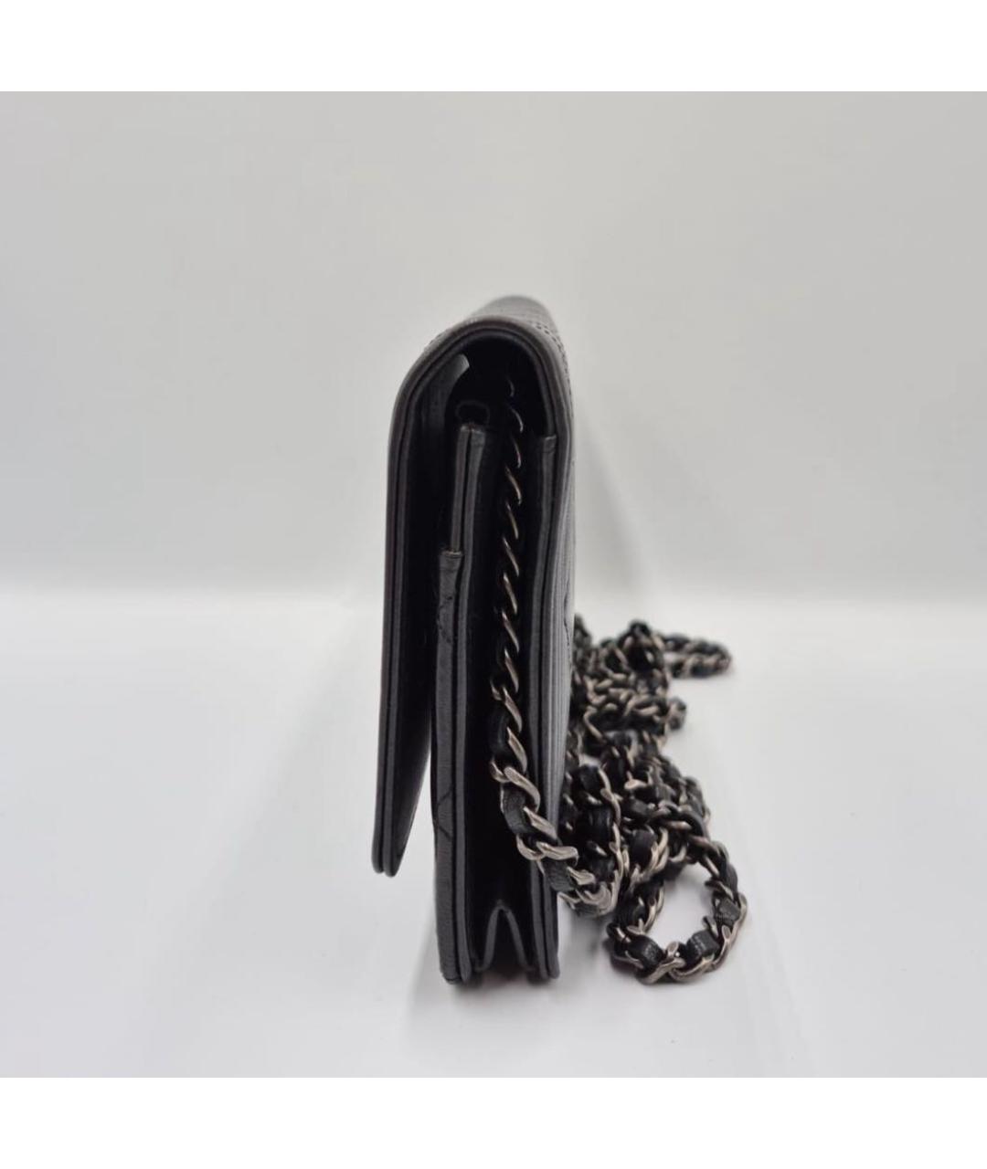 CHANEL Черная сумка через плечо, фото 2