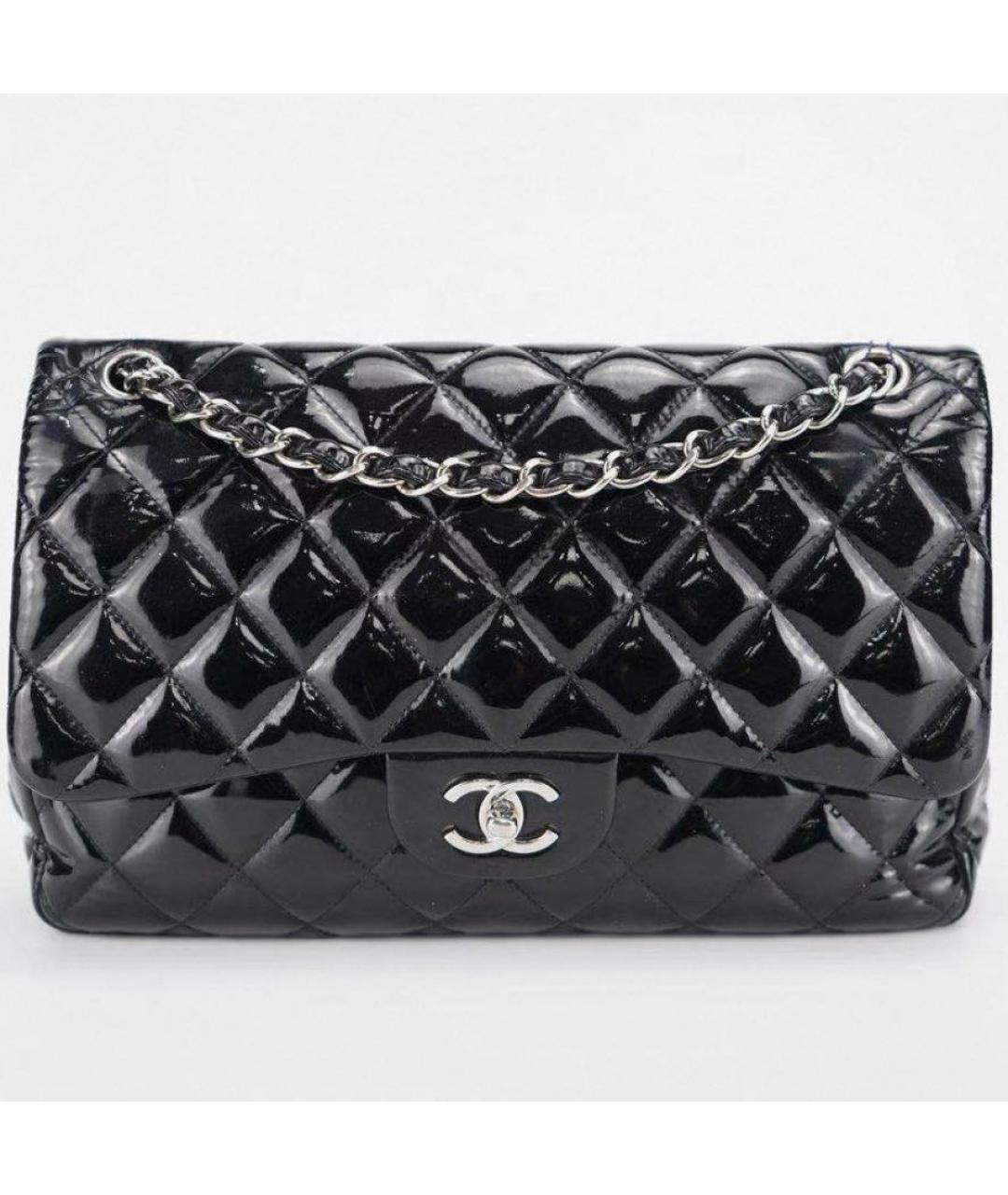 CHANEL Черная сумка через плечо, фото 4