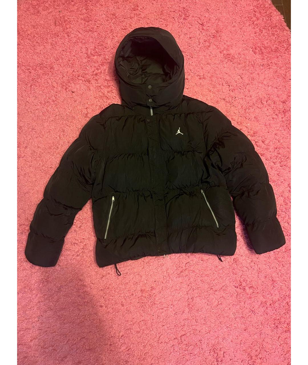 JORDAN Черный пуховик, фото 5