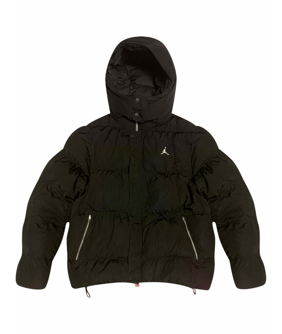 JORDAN Черный пуховик, фото 1