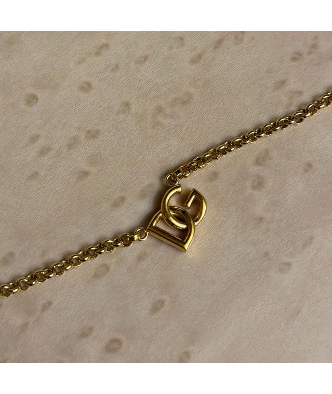 DOLCE&GABBANA Золотое колье, фото 3