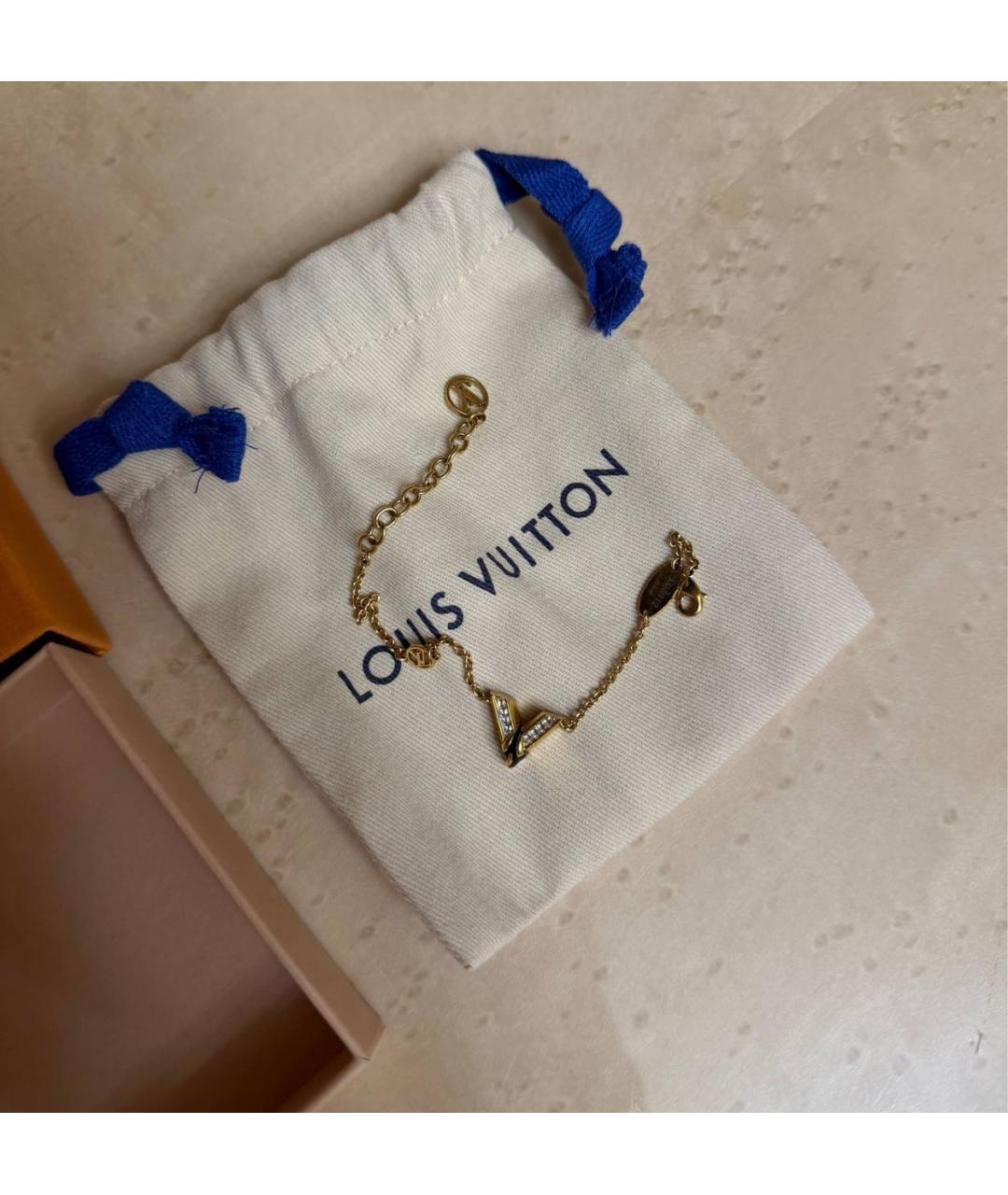 LOUIS VUITTON Золотой браслет, фото 2