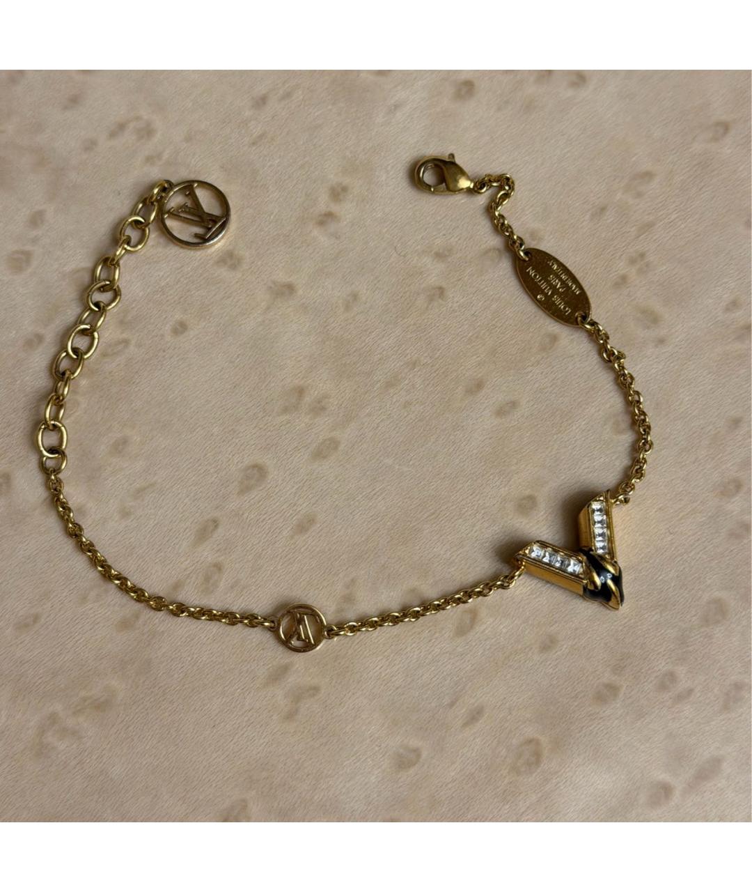 LOUIS VUITTON Золотой браслет, фото 3