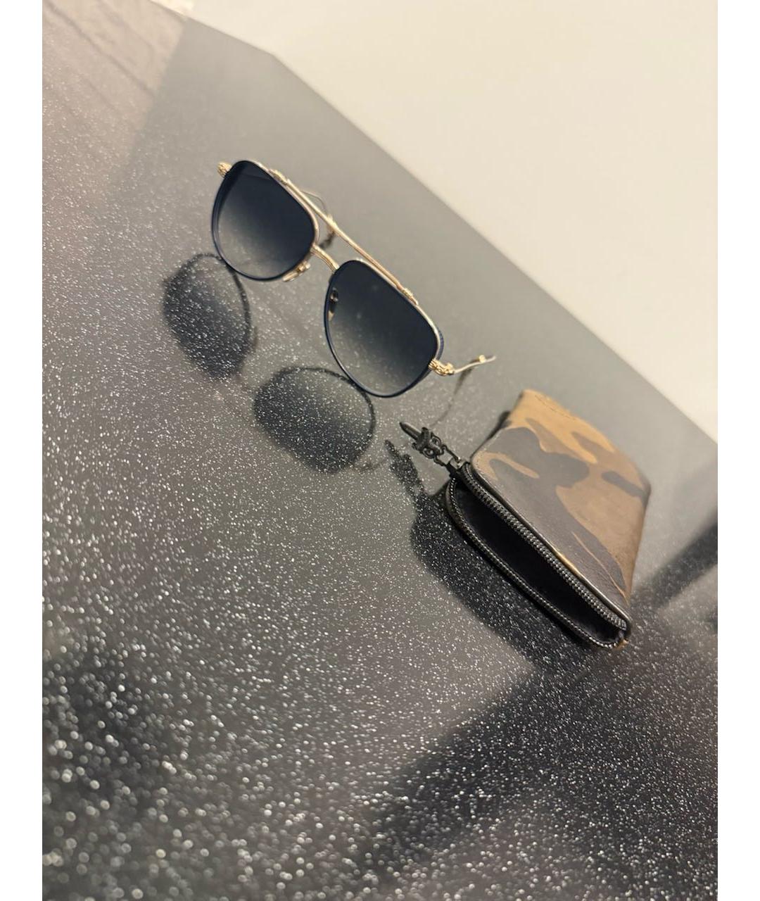 CHROME HEARTS Коричневые солнцезащитные очки, фото 2