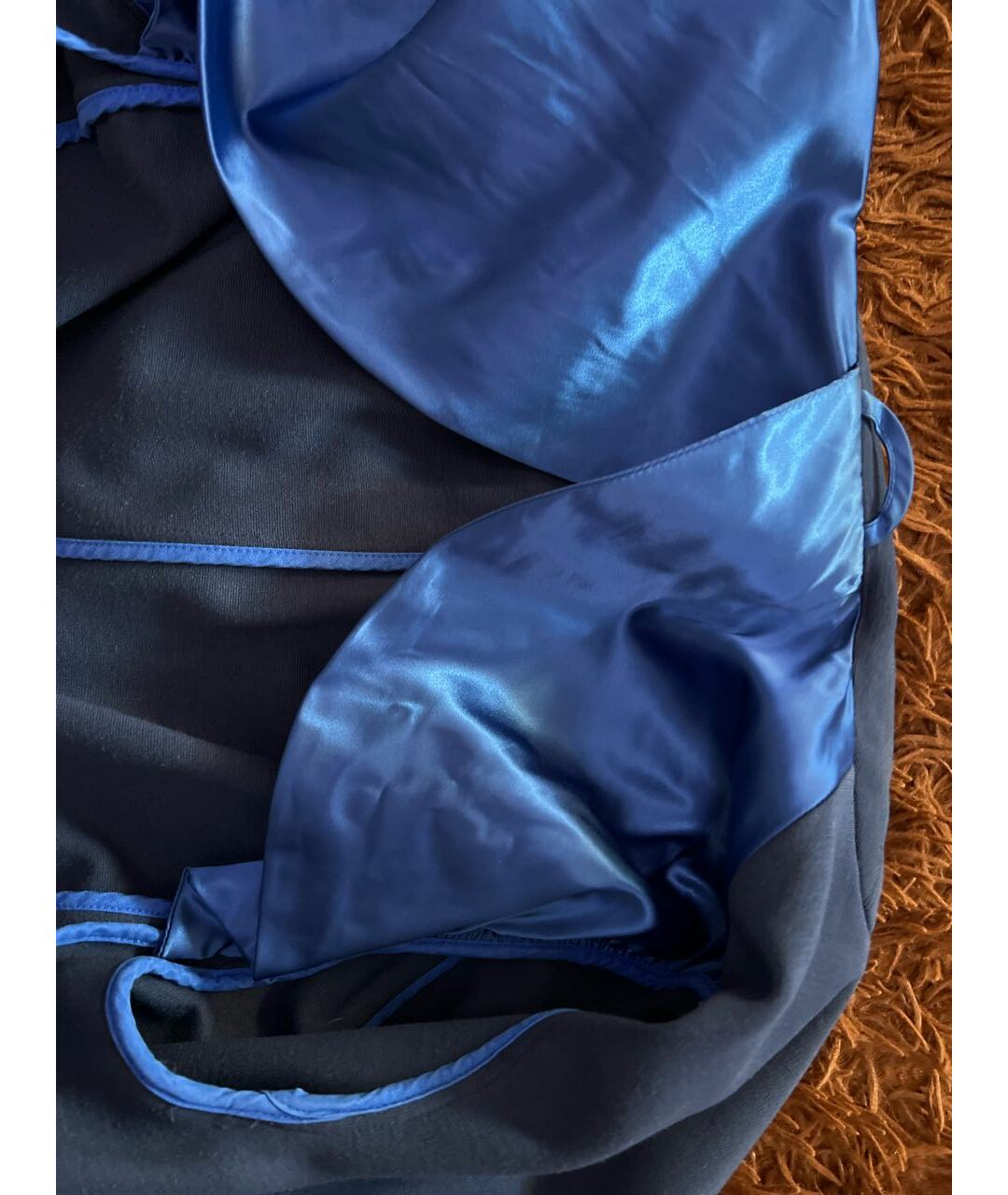 ICEBERG Темно-синий полиэстеровый пиджак, фото 3