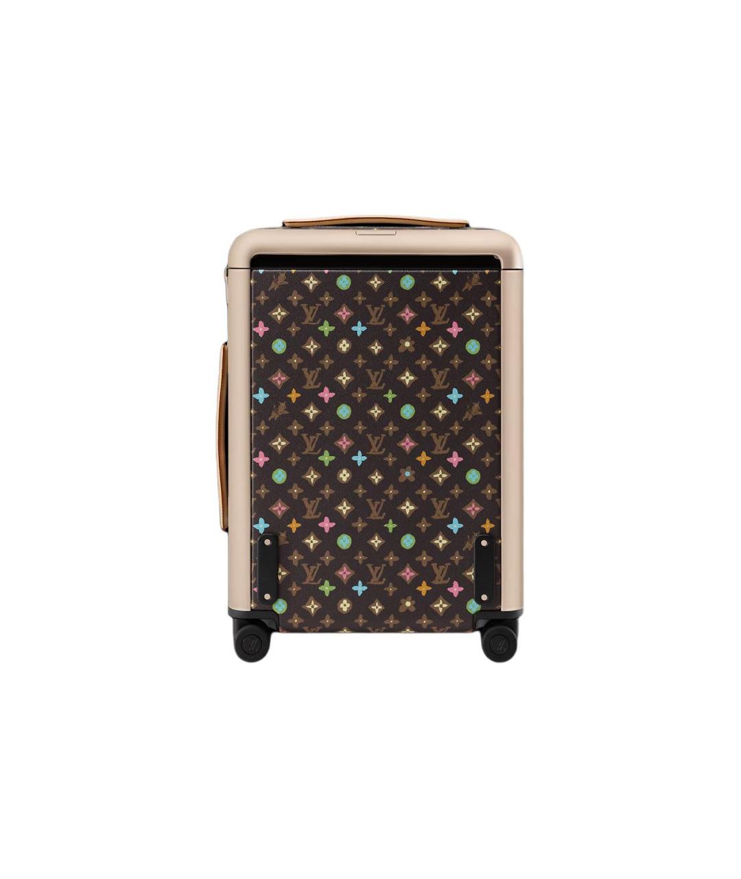 LOUIS VUITTON Коричневый чемодан, фото 4