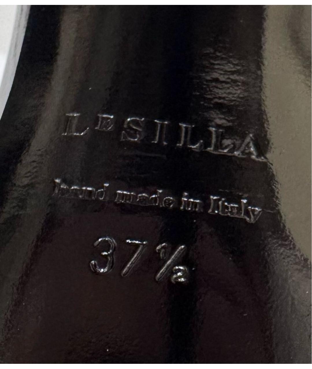 LE SILLA Черные ботильоны, фото 4