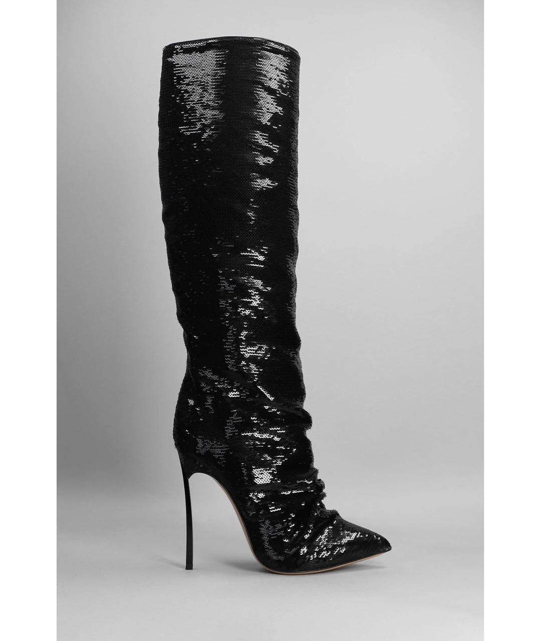 CASADEI Черные кожаные ботильоны, фото 2