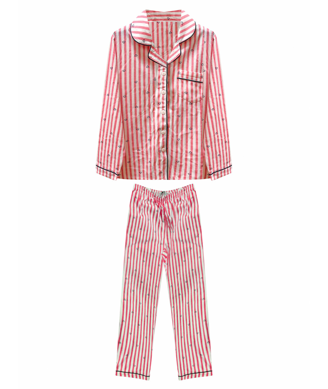 MAX&CO Розовая хлопковая пижама, фото 1