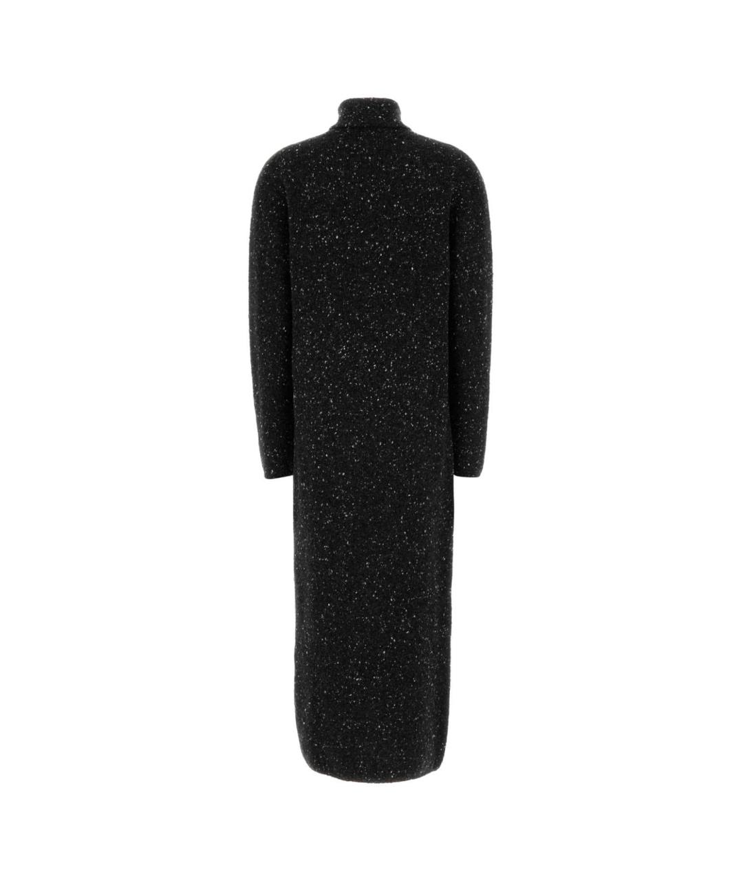THE ROW Антрацитовое кашемировое повседневное платье, фото 2
