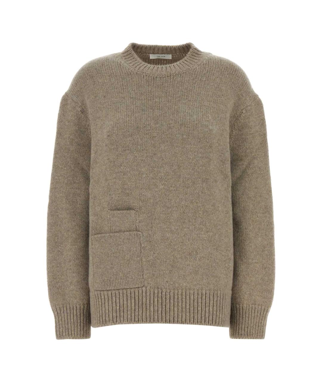 THE ROW Бежевый кашемировый джемпер / свитер, фото 1