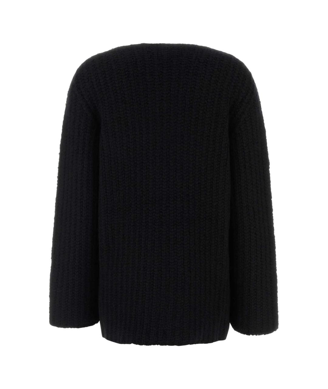 THE ROW Черный кашемировый джемпер / свитер, фото 2