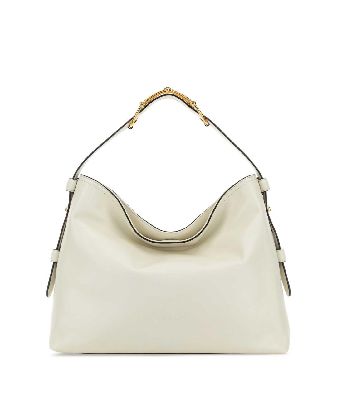 GUCCI Белая кожаная сумка через плечо, фото 1