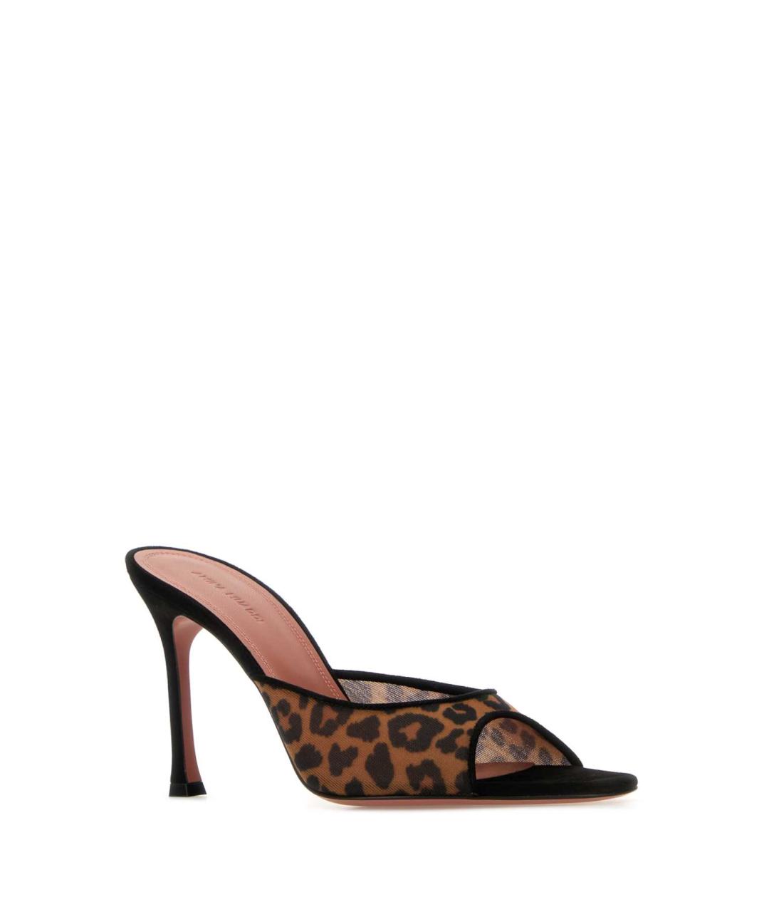 Amina Muaddi Мульти текстильные мюли, фото 2