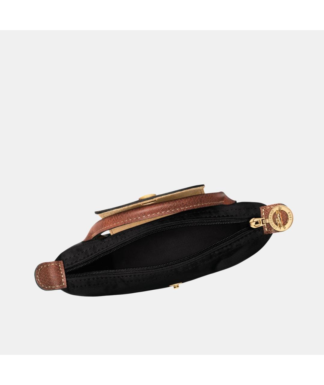 LONGCHAMP Черная сумка с короткими ручками, фото 4