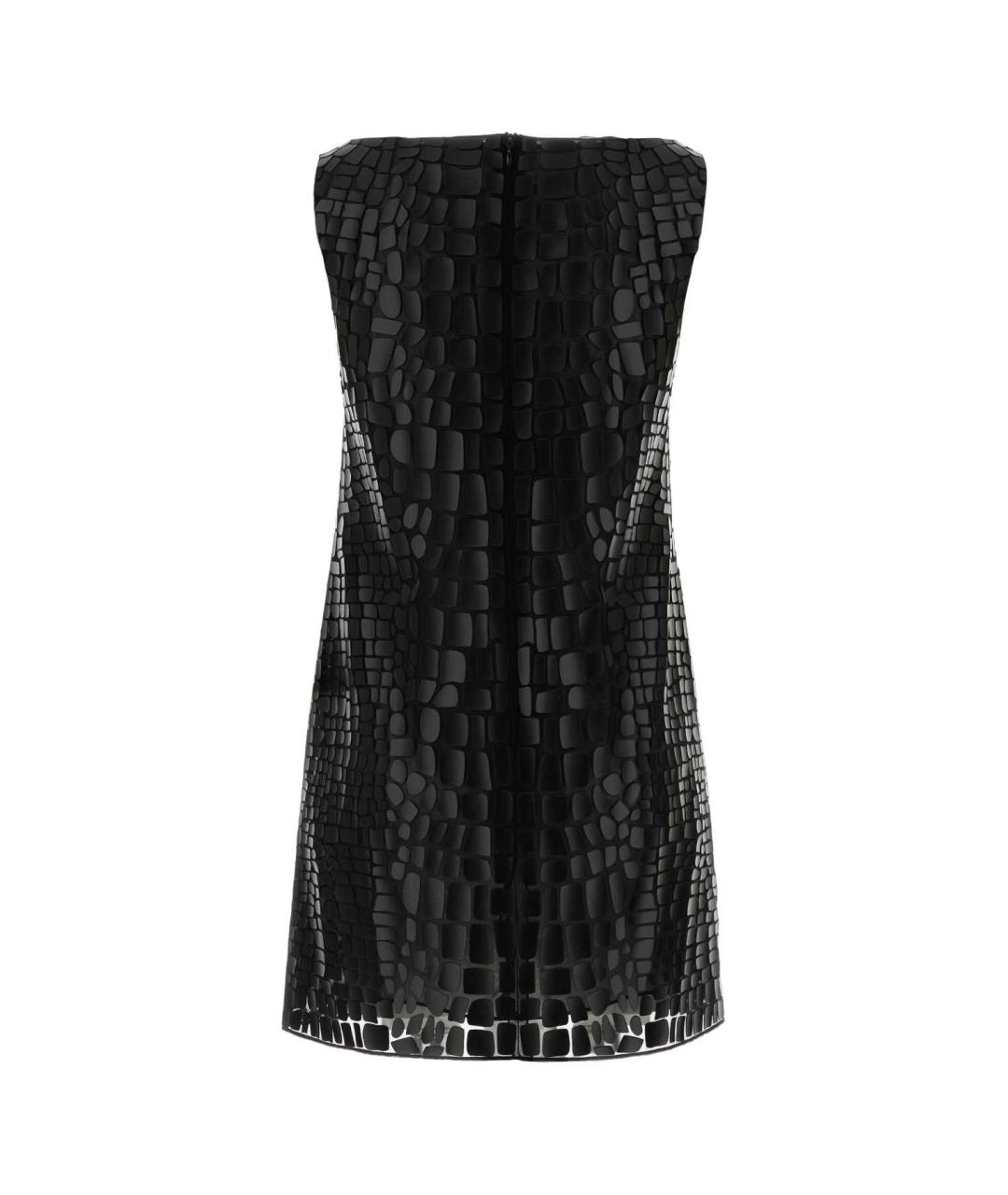 DSQUARED2 Черное шелковое платье, фото 2