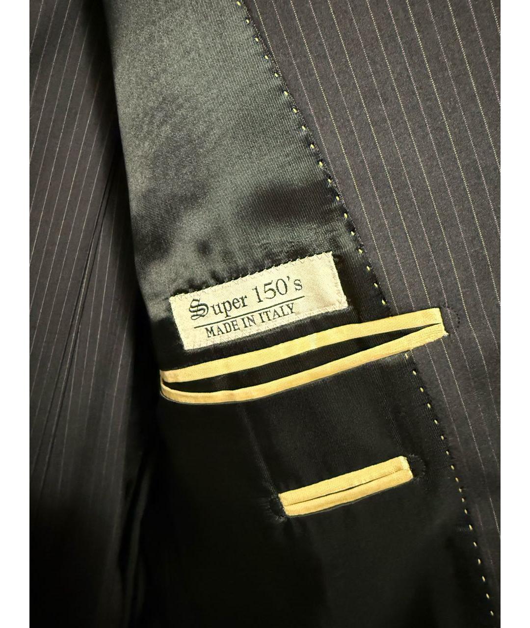 ALEXANDER MCQUEEN Черный классический костюм, фото 8