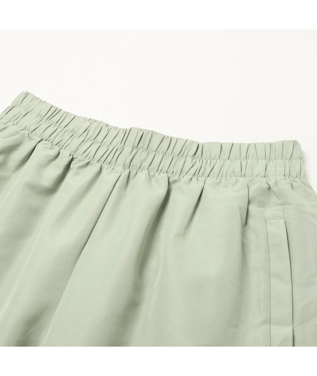 NEW BALANCE Салатовые хлопко-эластановые спортивные брюки и шорты, фото 6