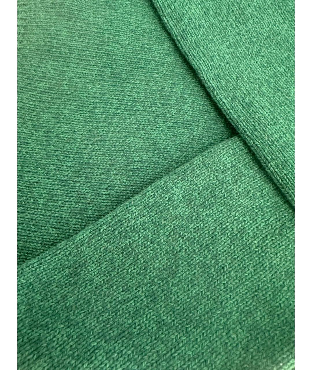 PRADA Зеленый шерстяной джемпер / свитер, фото 6