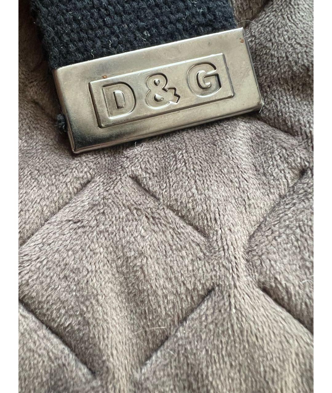 DOLCE&GABBANA Черный ремень, фото 5