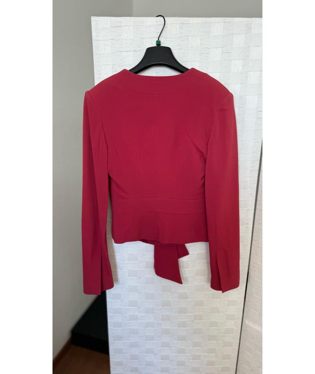 ELISABETTA FRANCHI Розовый жакет/пиджак, фото 2