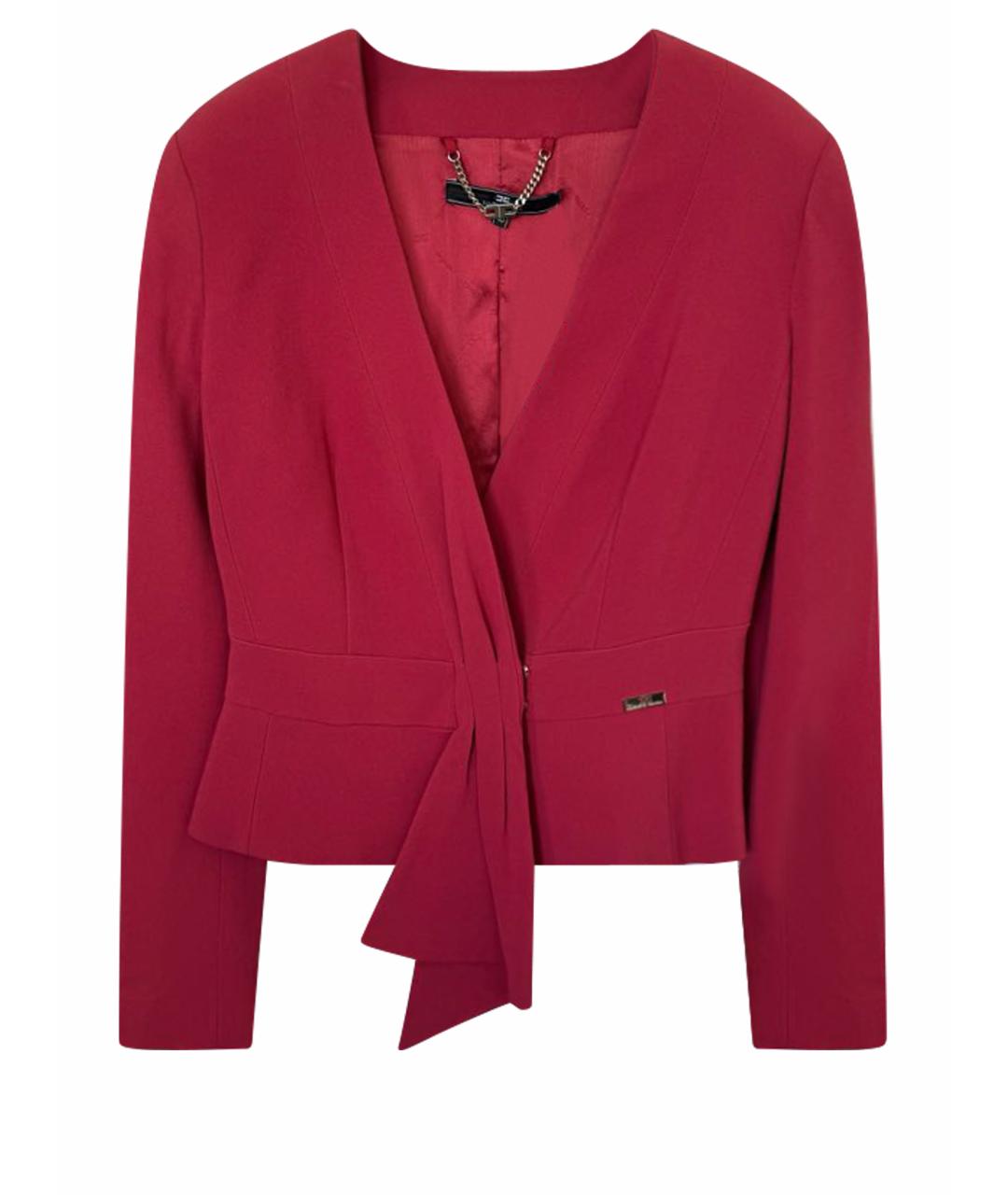 ELISABETTA FRANCHI Розовый жакет/пиджак, фото 1