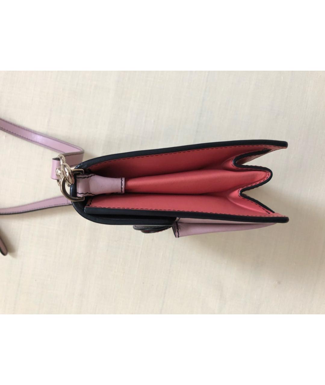 RED VALENTINO Мульти кожаная сумка через плечо, фото 5