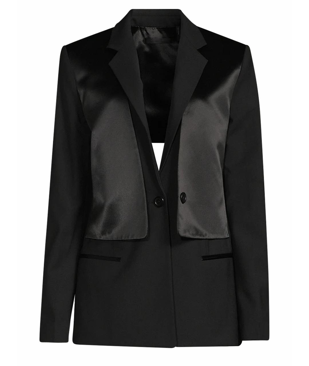 HELMUT LANG Черный жакет/пиджак, фото 1