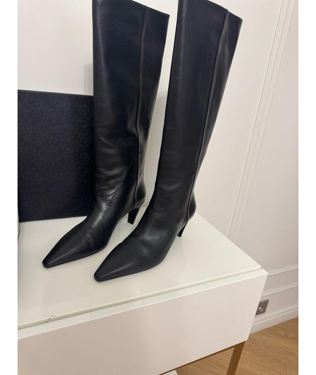 PREMIATA Черные кожаные сапоги, фото 5