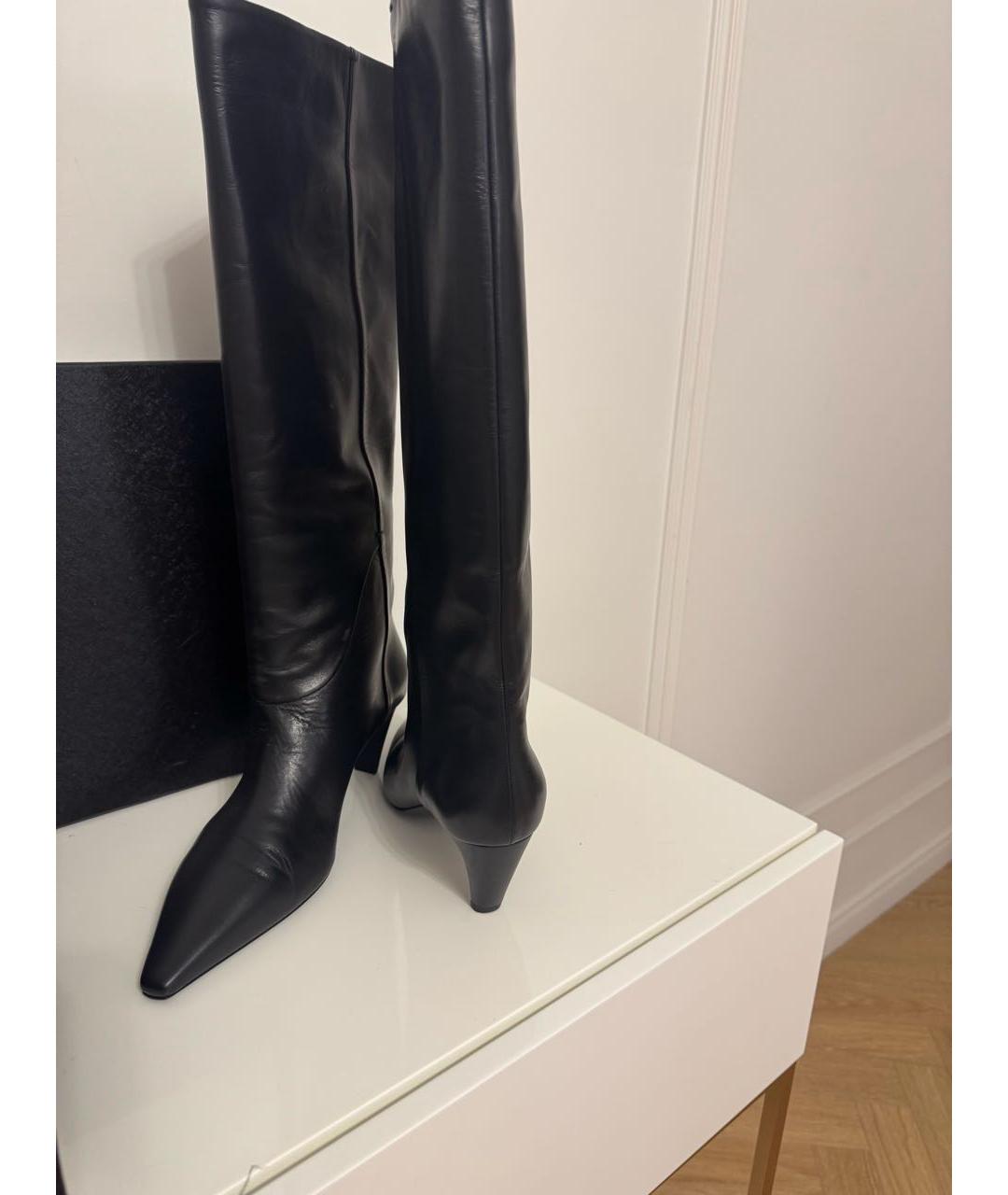 PREMIATA Черные кожаные сапоги, фото 6