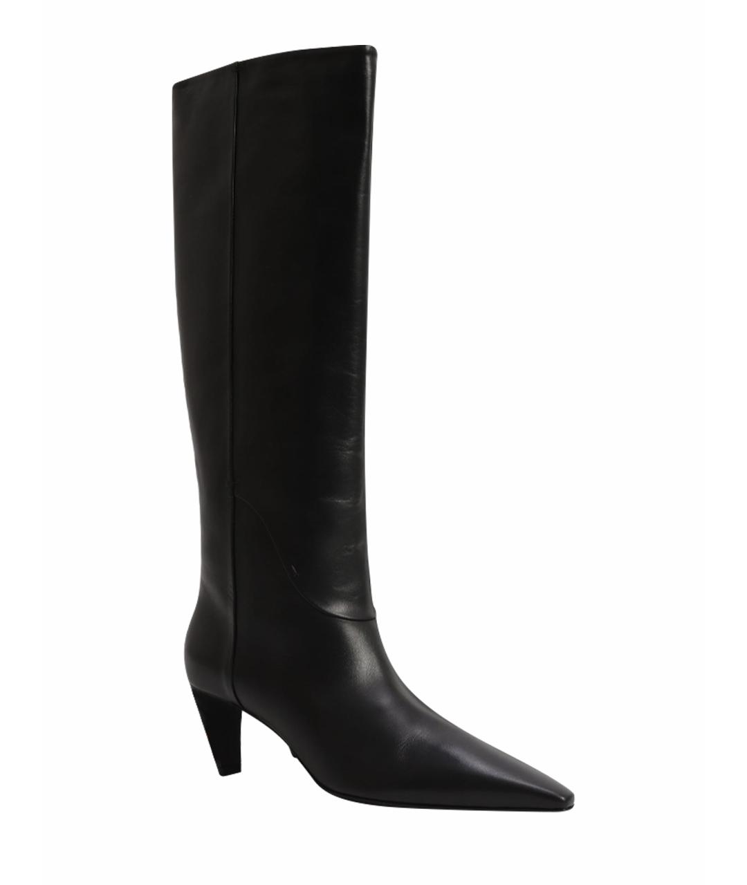PREMIATA Черные кожаные сапоги, фото 1