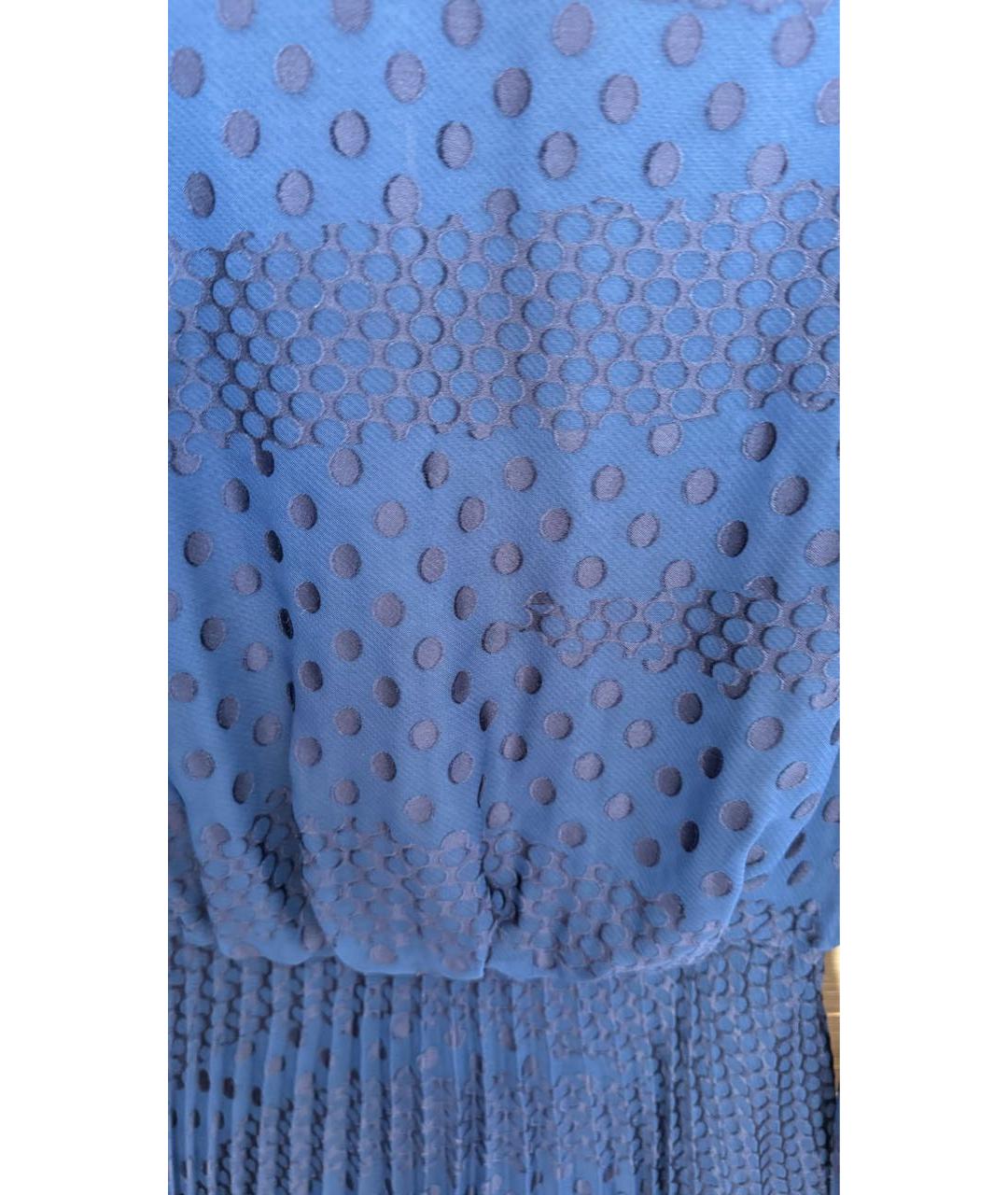 EMPORIO ARMANI Темно-синее повседневное платье, фото 4