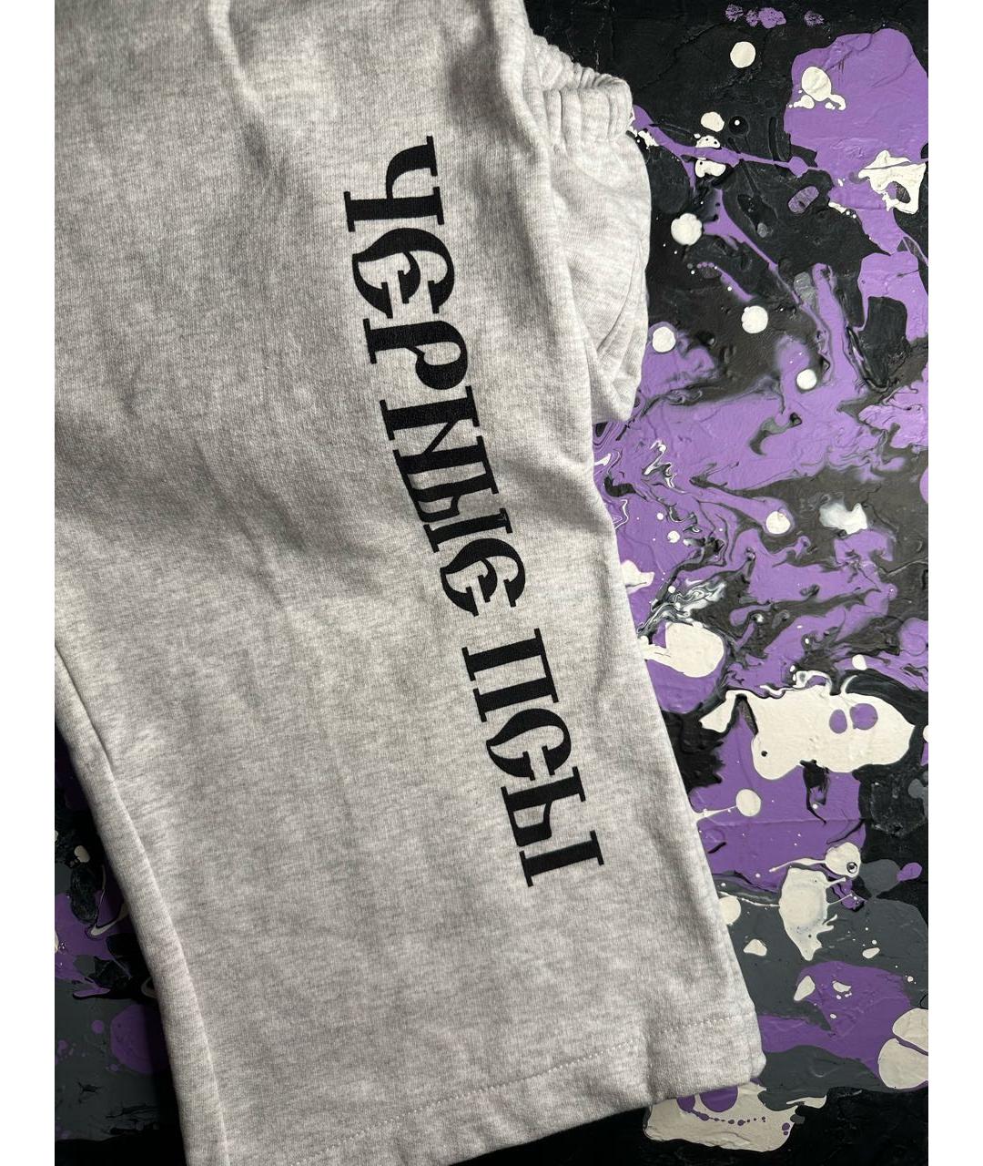 Kanye West Серые спортивные брюки и шорты, фото 3