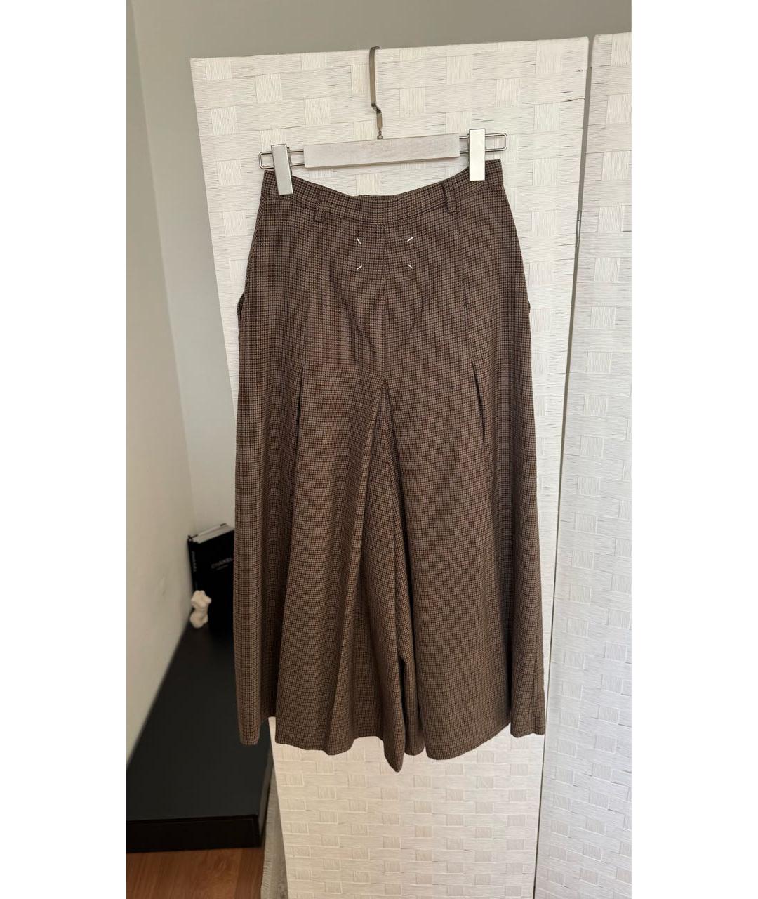 MAISON MARGIELA Коричневые шорты, фото 3