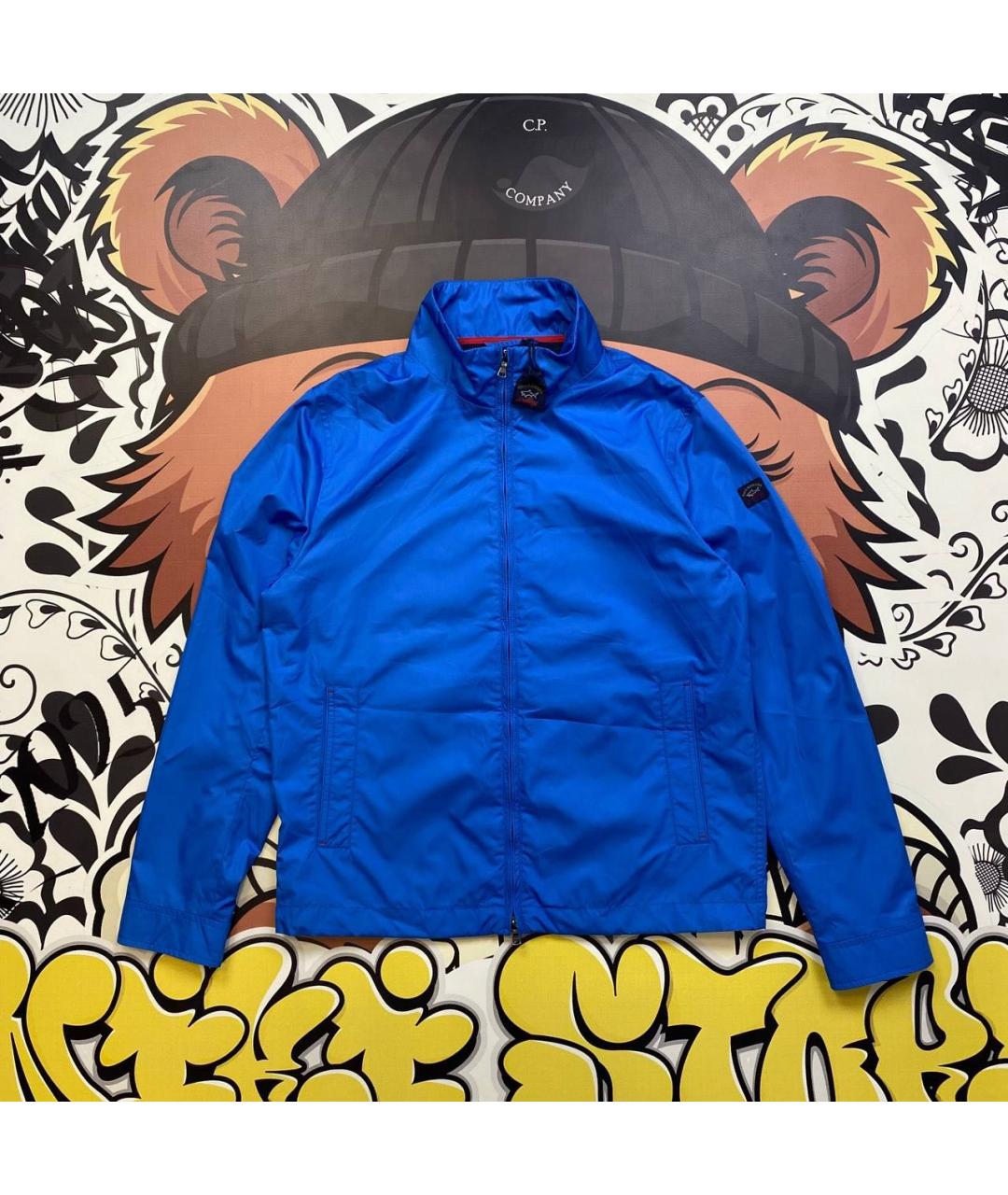 PAUL & SHARK Синяя полиэстеровая куртка, фото 5