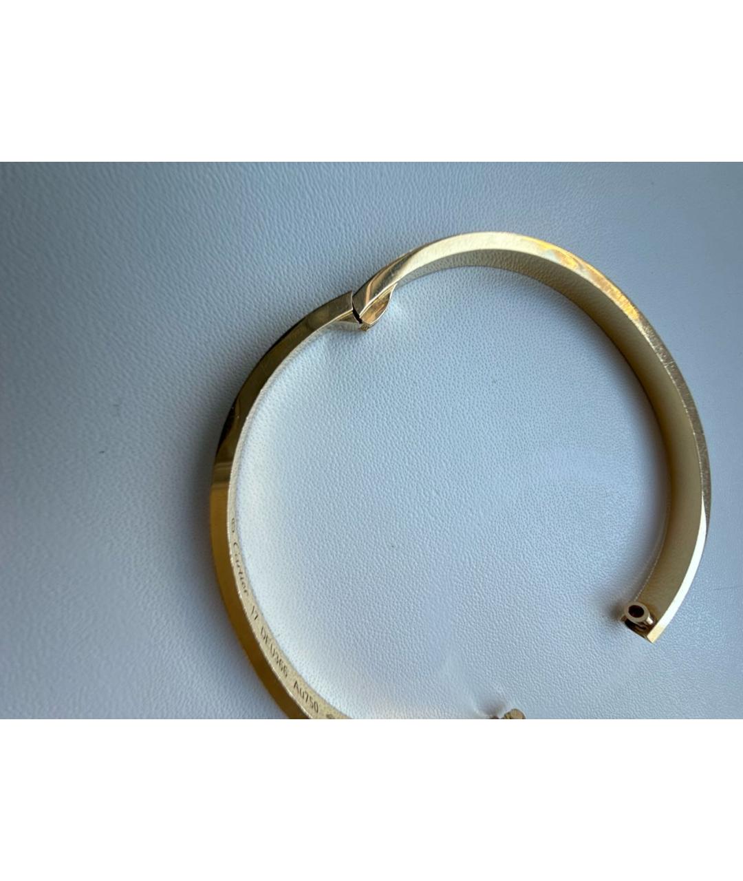 CARTIER Желтый браслет из желтого золота, фото 4