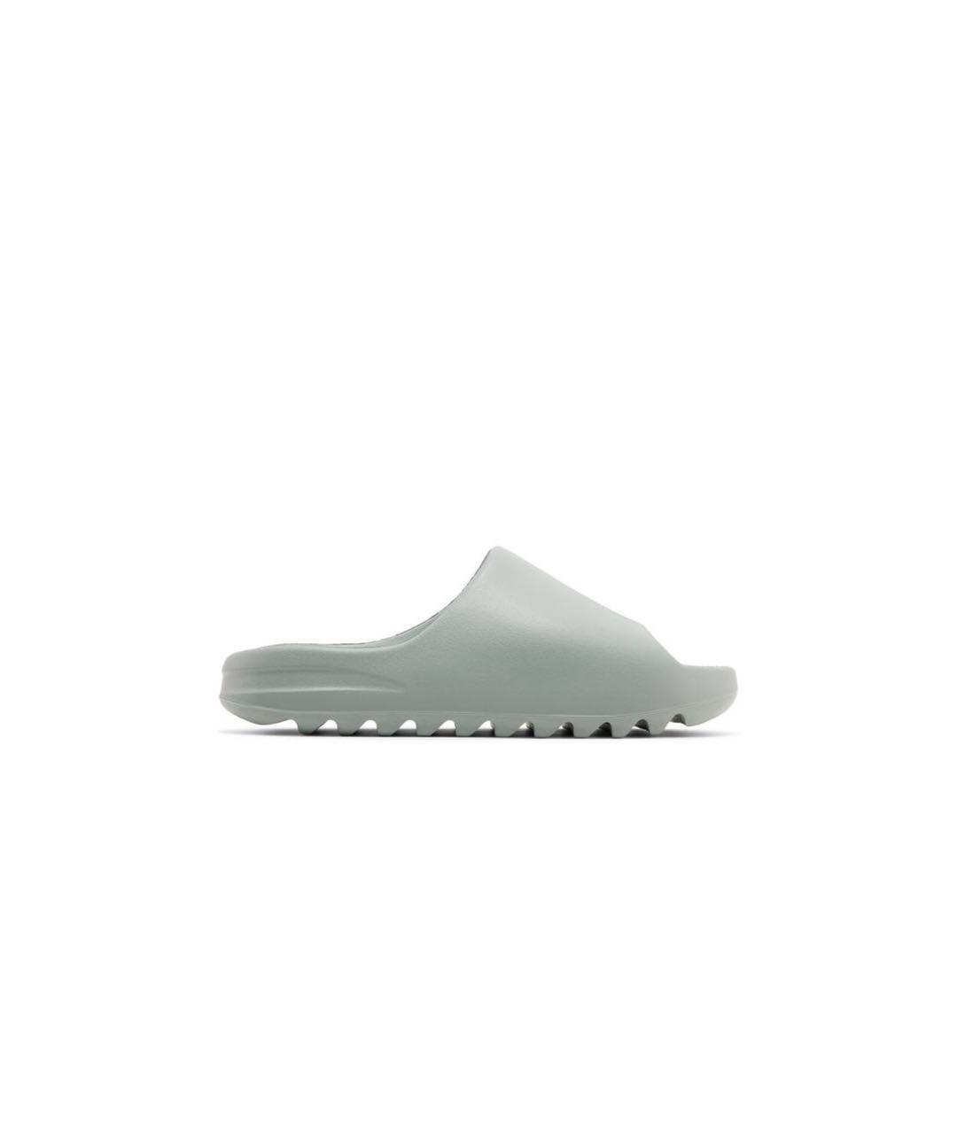 ADIDAS YEEZY Серые шлепанцы, фото 1