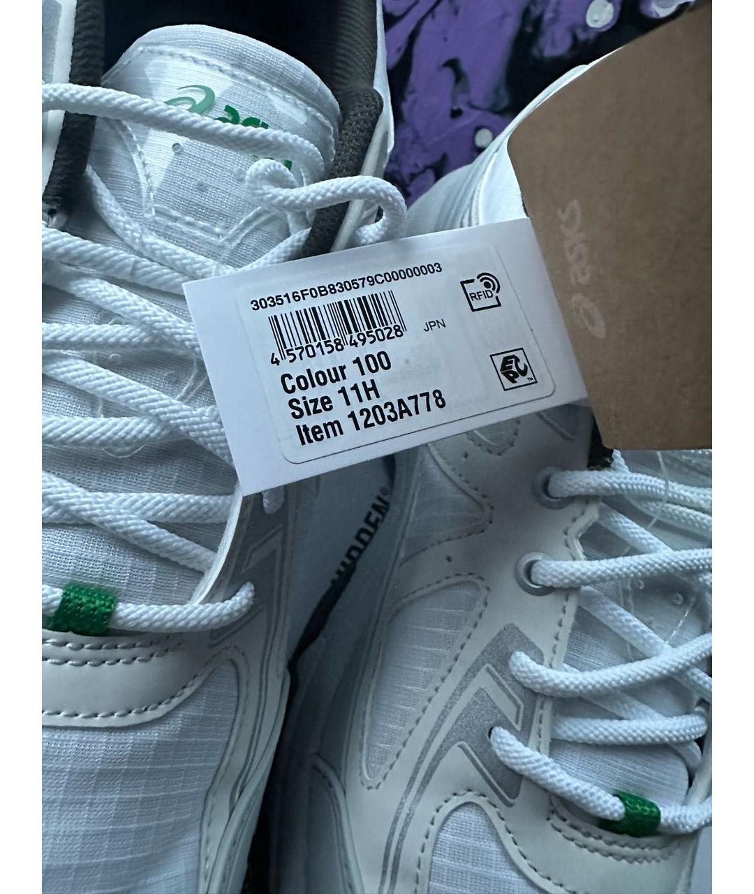 ASICS Серые кроссовки, фото 5