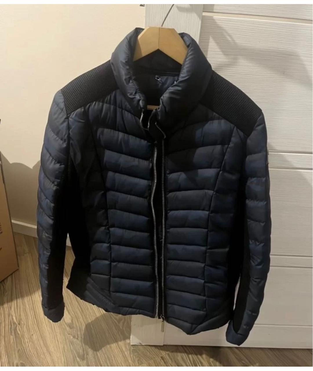 PHILIPP PLEIN Черный полиэстеровый пуховик, фото 5