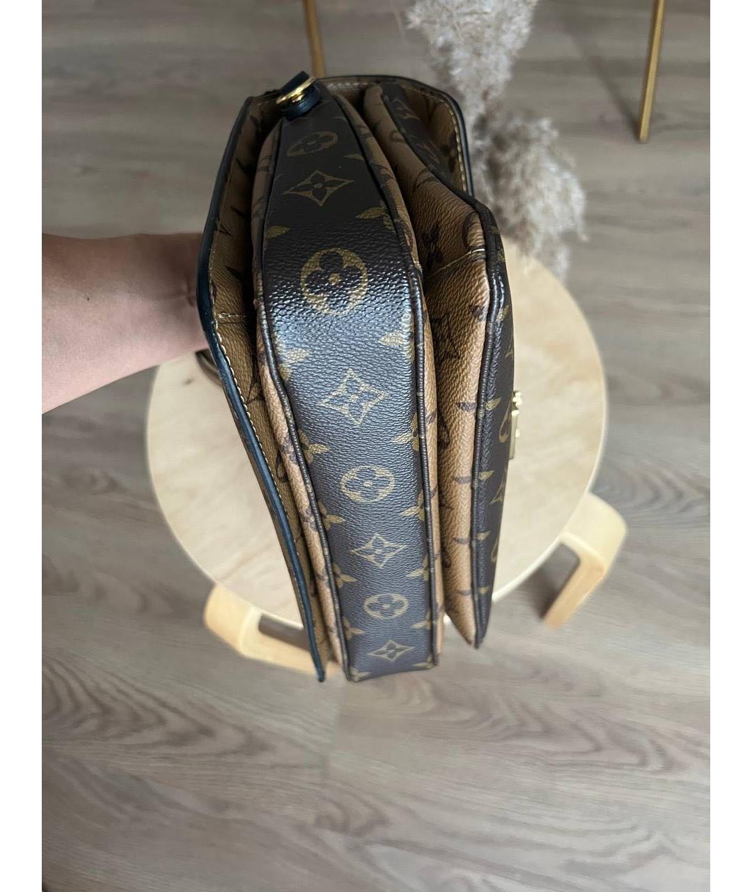 LOUIS VUITTON Коричневая сумка через плечо, фото 7