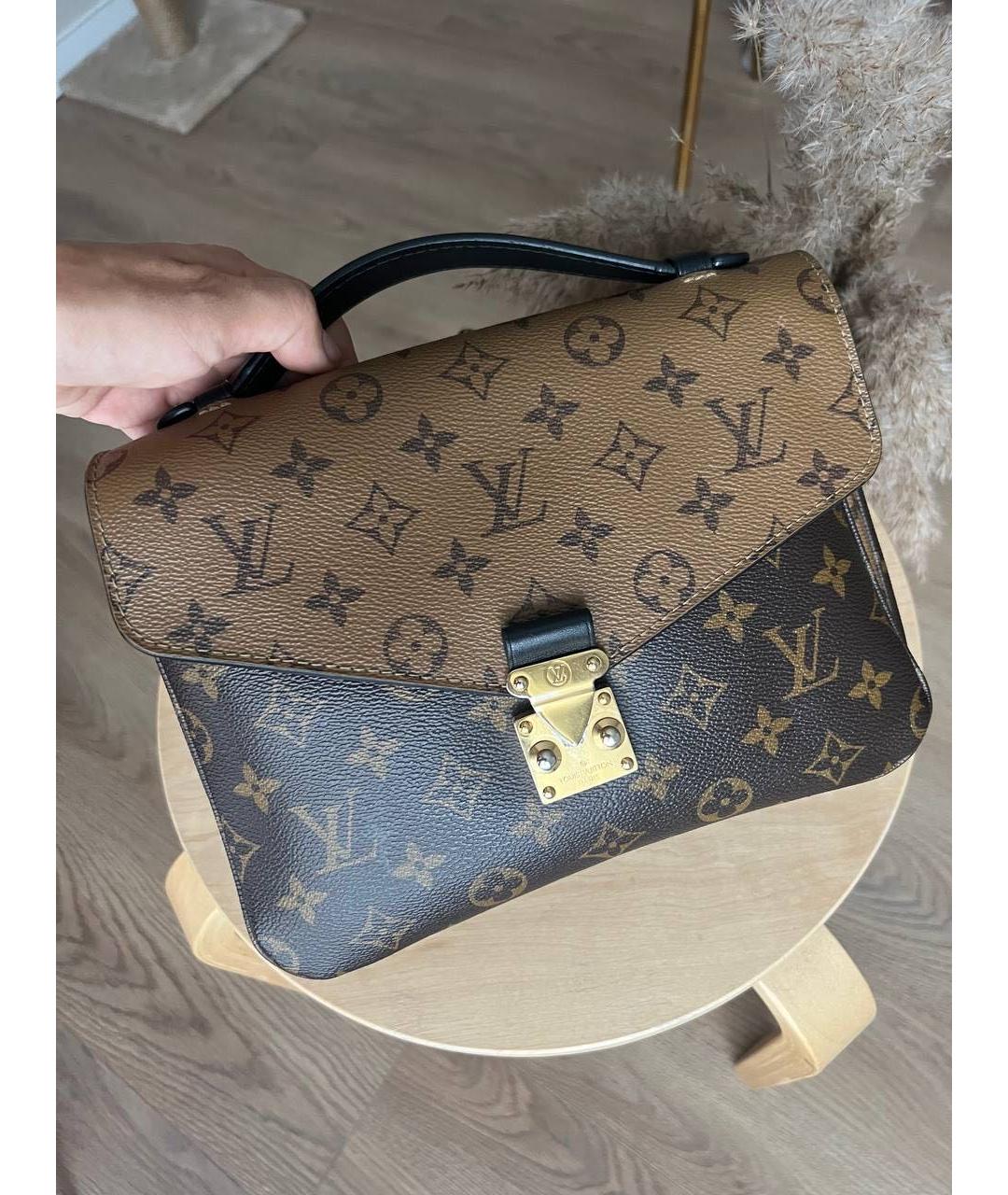 LOUIS VUITTON Коричневая сумка через плечо, фото 9