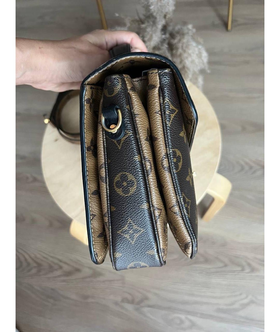 LOUIS VUITTON Коричневая сумка через плечо, фото 5