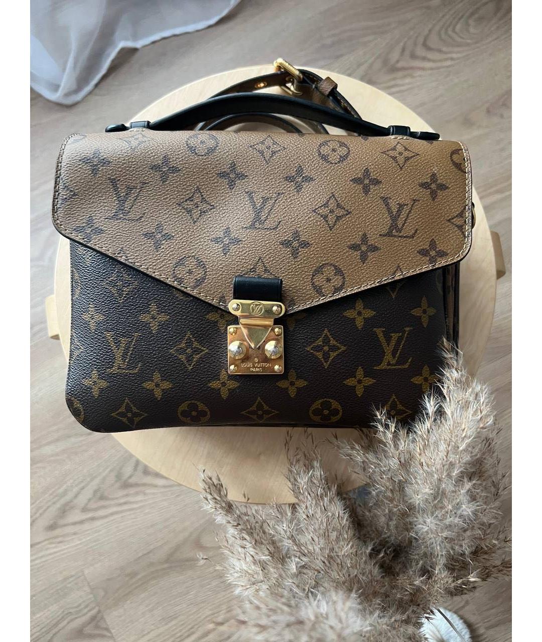 LOUIS VUITTON Коричневая сумка через плечо, фото 2