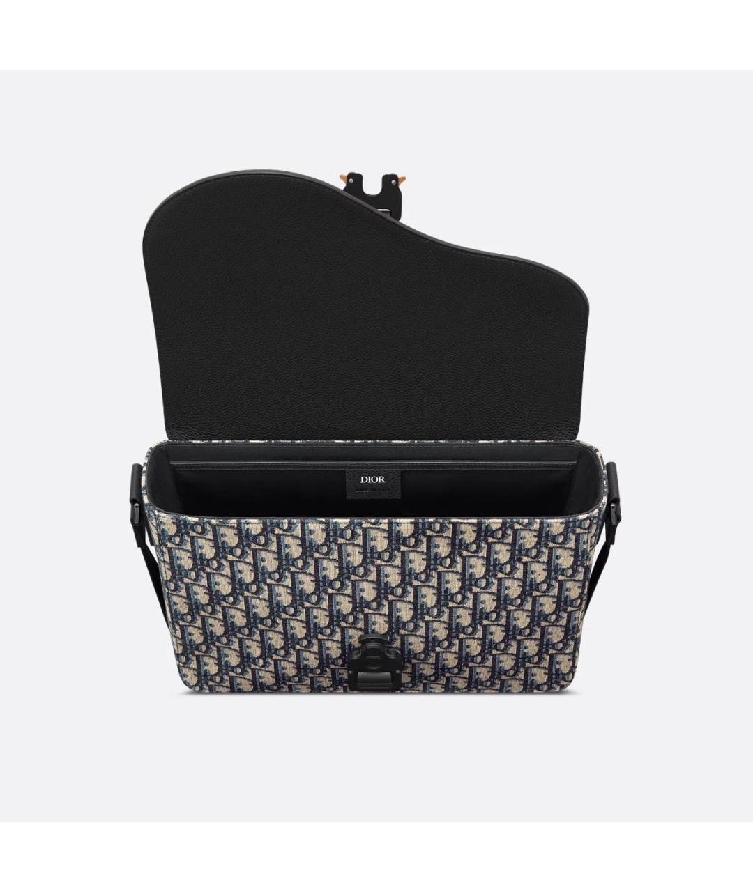 CHRISTIAN DIOR Бежевая тканевая сумка на плечо, фото 7