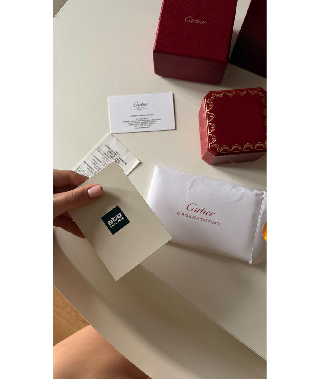 CARTIER Золотое кольцо из розового золота, фото 7