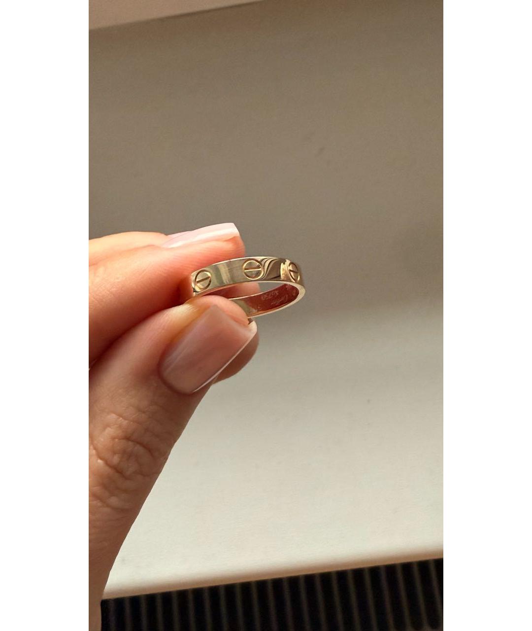 CARTIER Золотое кольцо из розового золота, фото 9