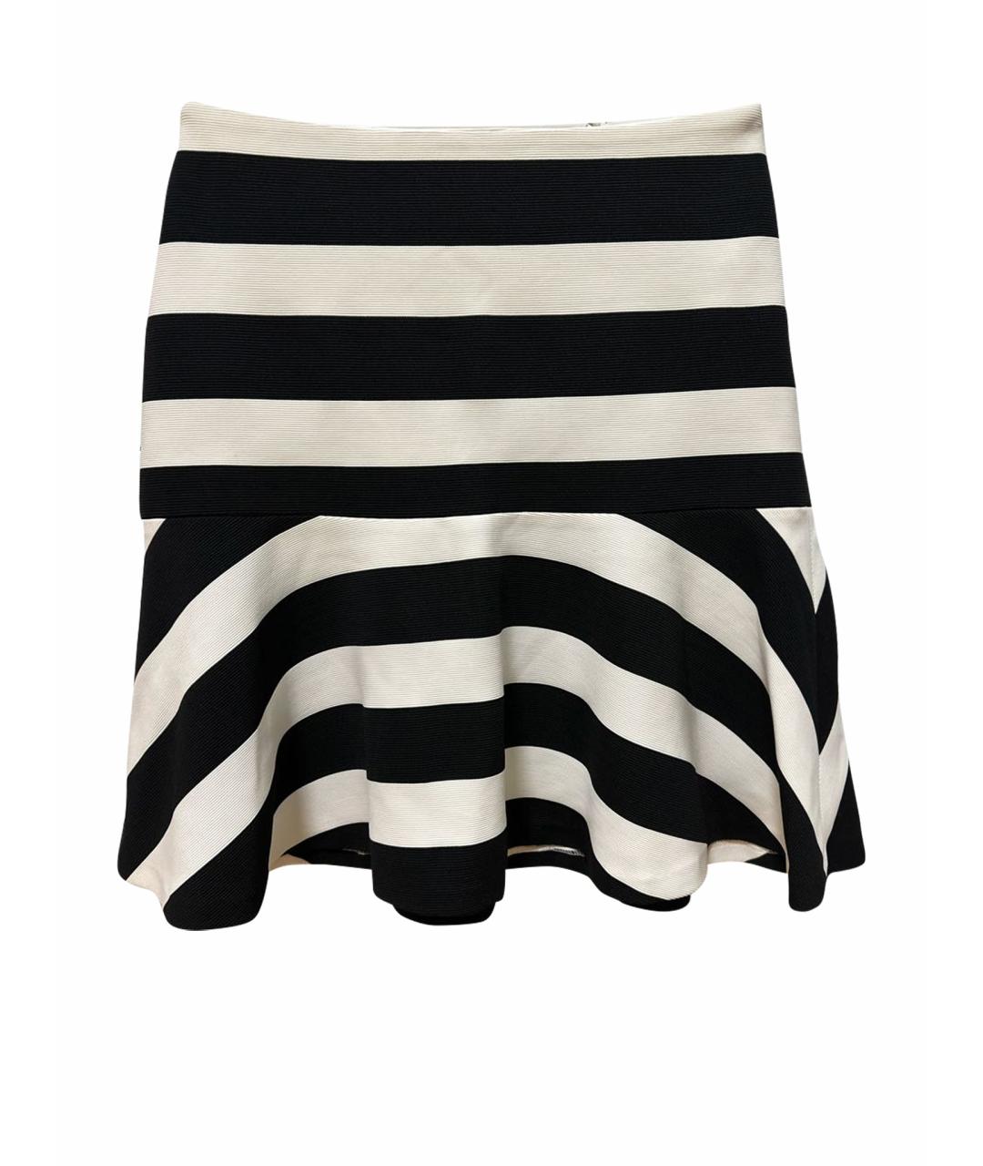TRUSSARDI Черная полиэстеровая юбка мини, фото 1