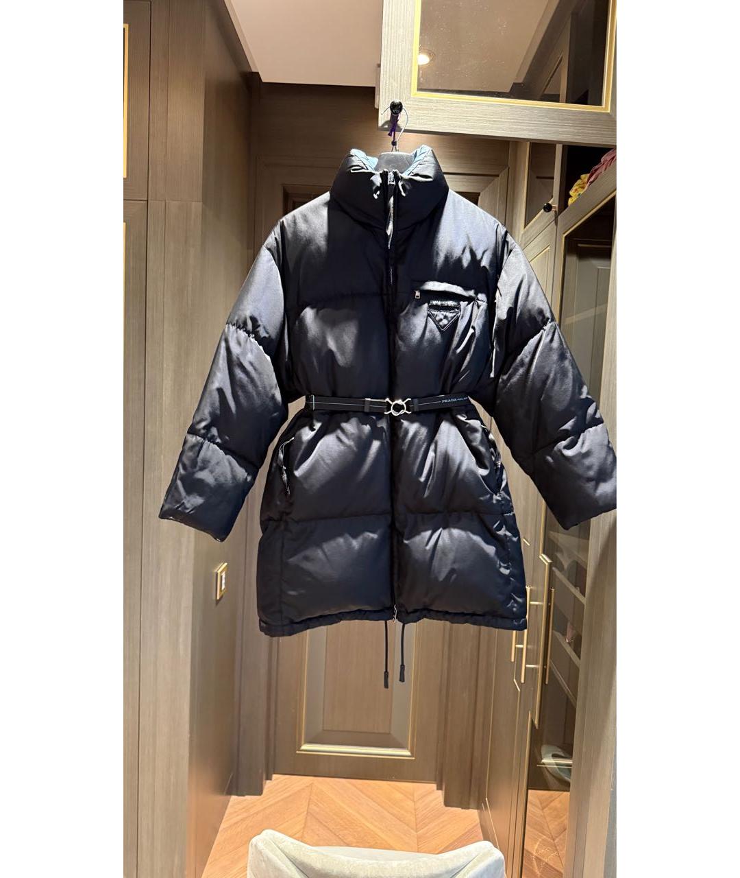 PRADA Черный пуховик, фото 6